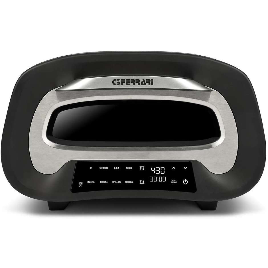 G3 Ferrari G10186 Macchina e forno per pizza 1700 W Colore Nero, Argento