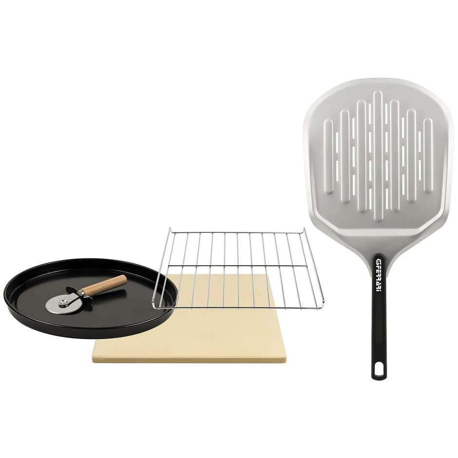 G3 Ferrari G10186 Macchina e forno per pizza 1700 W Colore Nero, Argento