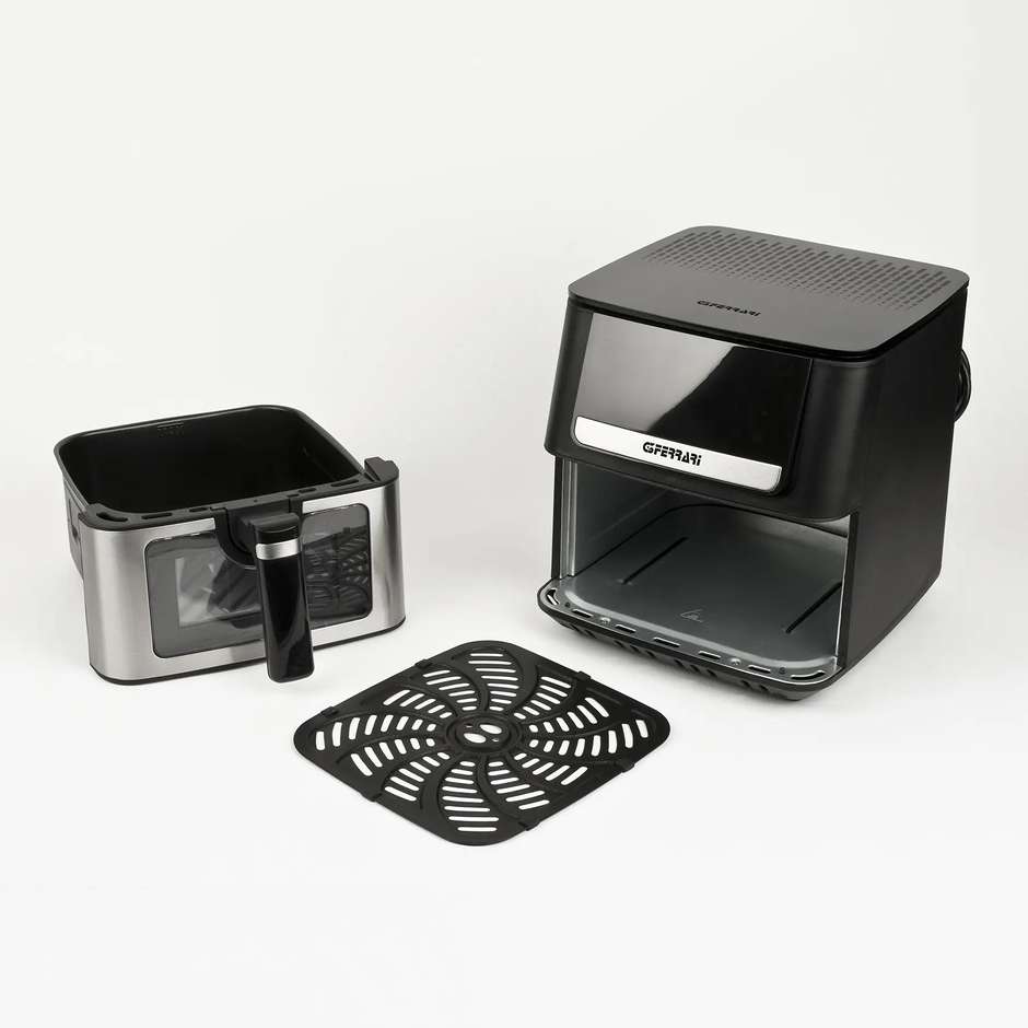 G3 Ferrari G10207 Friggitrice ad aria Capacita 6,5 Lt Potenza 1700 W Colore Nero, Acciaio inox