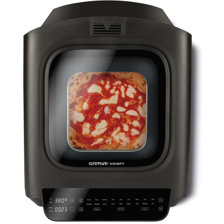 G3 Ferrari G10225 Forno Pizza Elettrico 2100W 380°C Nero