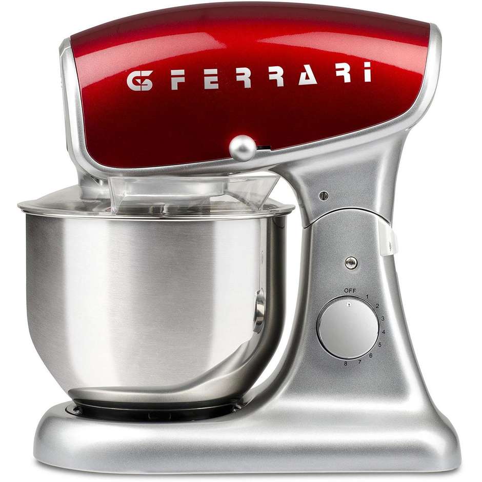 G3 Ferrari G20075 Pastaio Deluxe Impastatrice Planetaria Potenza 1200 W Capacità 5,2 L Silver