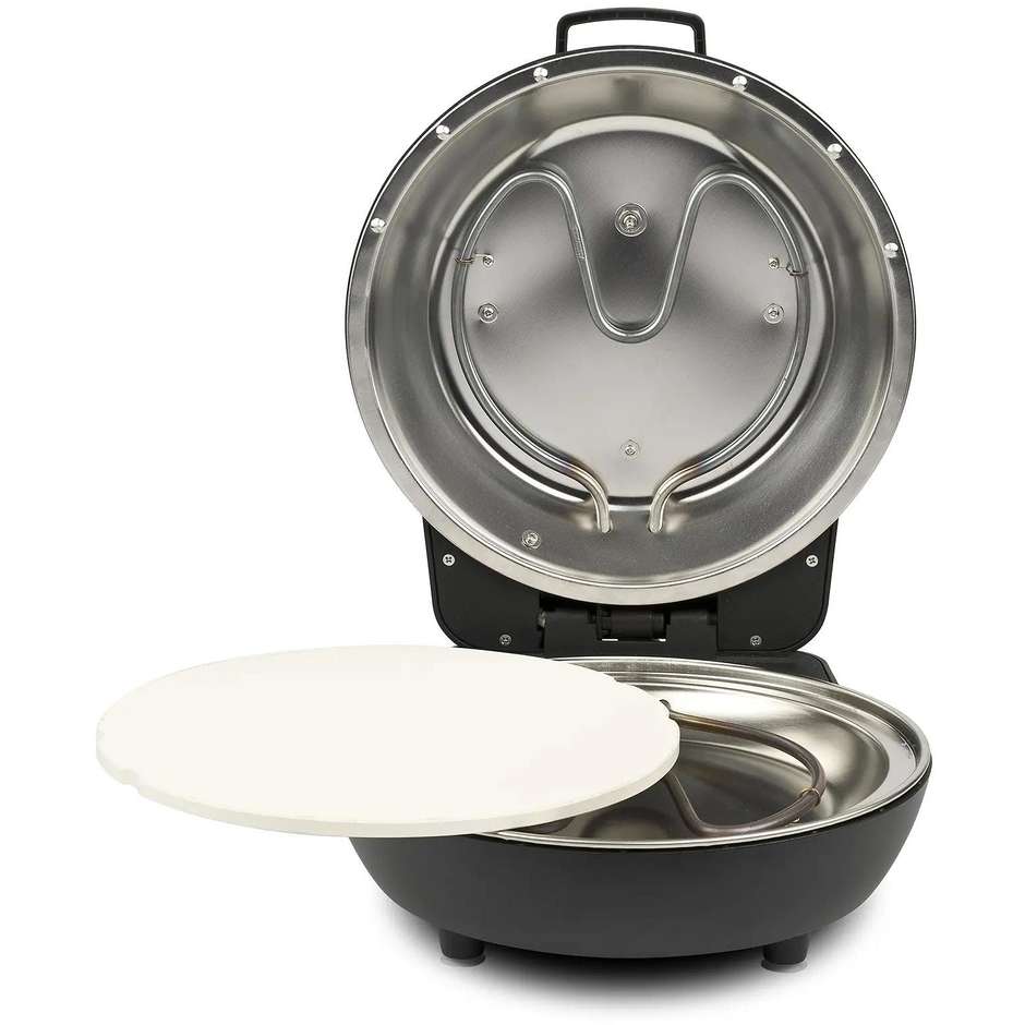G3 Ferrari Pummarola macchina e forno per pizza Potenza 1200 W Colore Nero, Argento