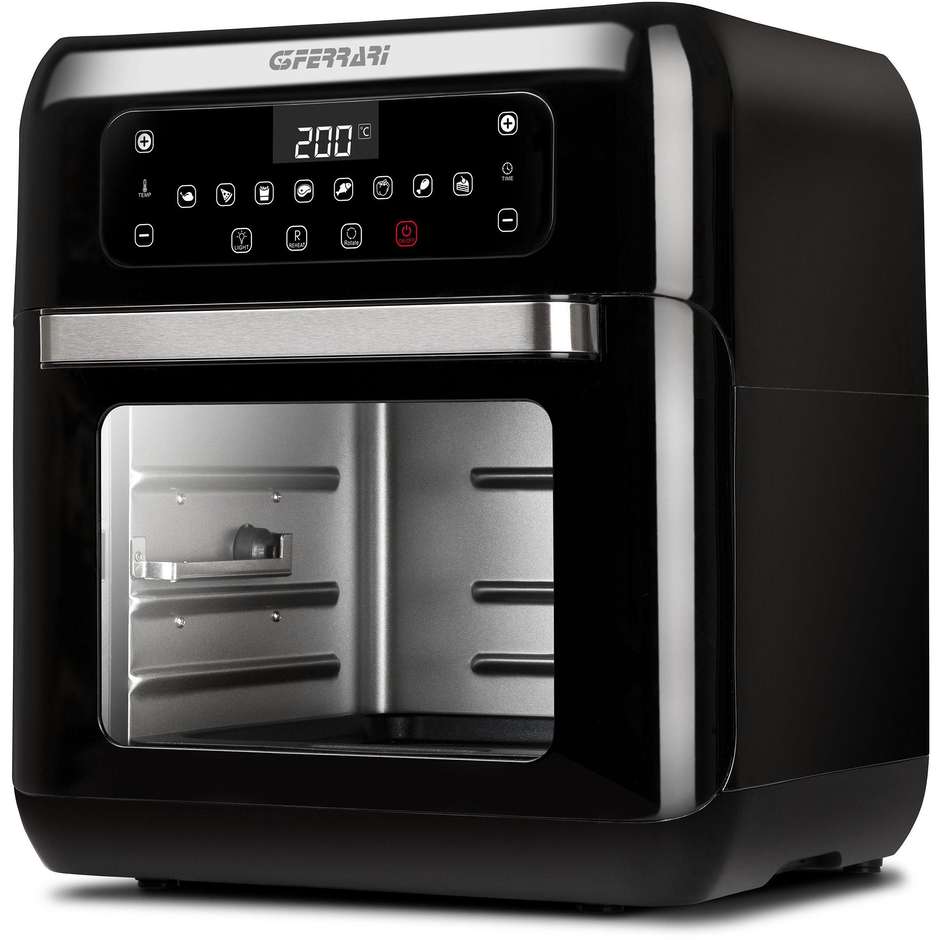 G3Ferrari G10136 Friggitrice ad Aria Rapid Air 11 L 1500 W 9 Programmi Nero