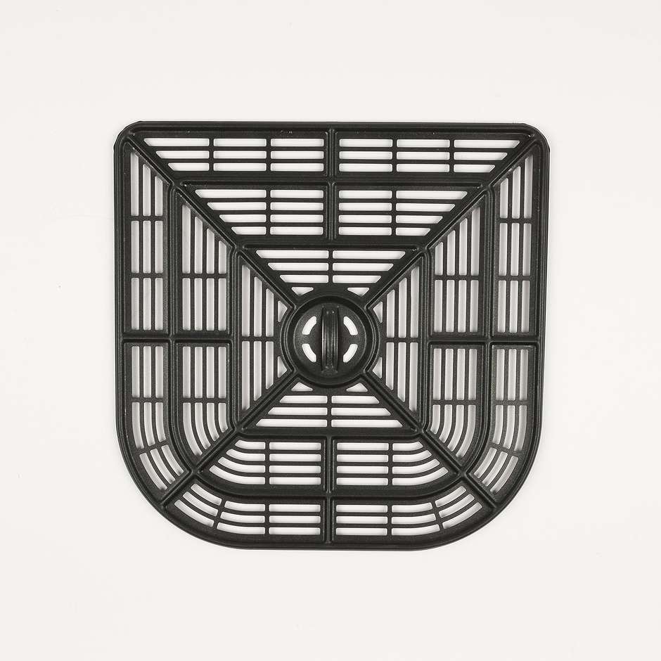 G3Ferrari G10181 Friggisano Grill Friggitrice ad Aria e Barbecue 10 L 2000 W con Finestra Nero e Inox