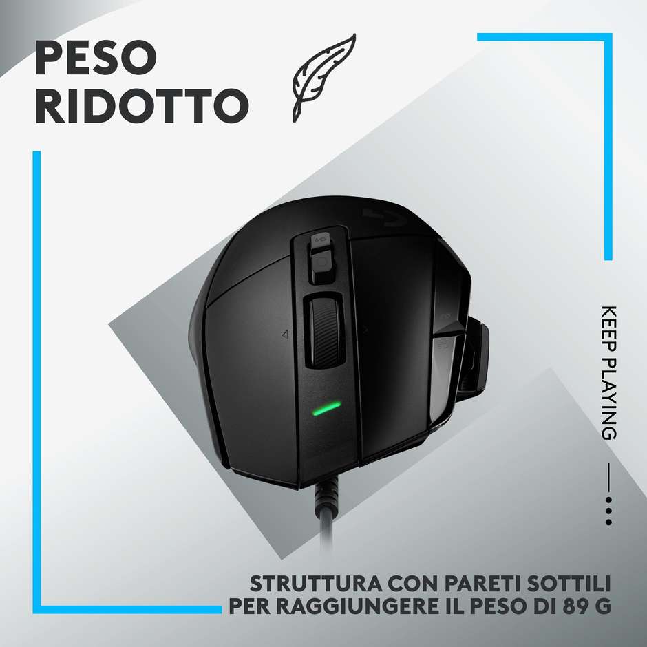 g502 x - black