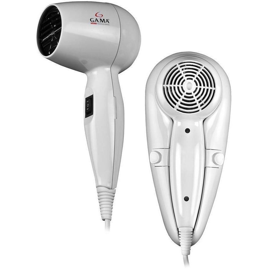 GA.MA A21.805 Asciugacapelli da Parete Murale con Supporto 1200 W Bianco