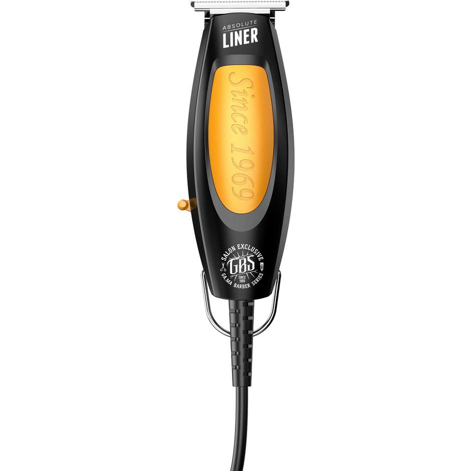 GA.MA GBS Absolute Liner Regolabarba Professionale Nero Arancione