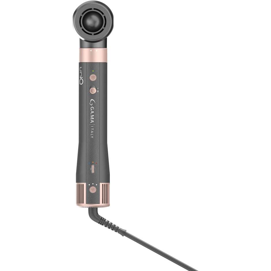 GA.MA GH0114 Multistyler UniQ Airflow 4 in 1 Asciugacapelli 1500 W Grigio Antracite