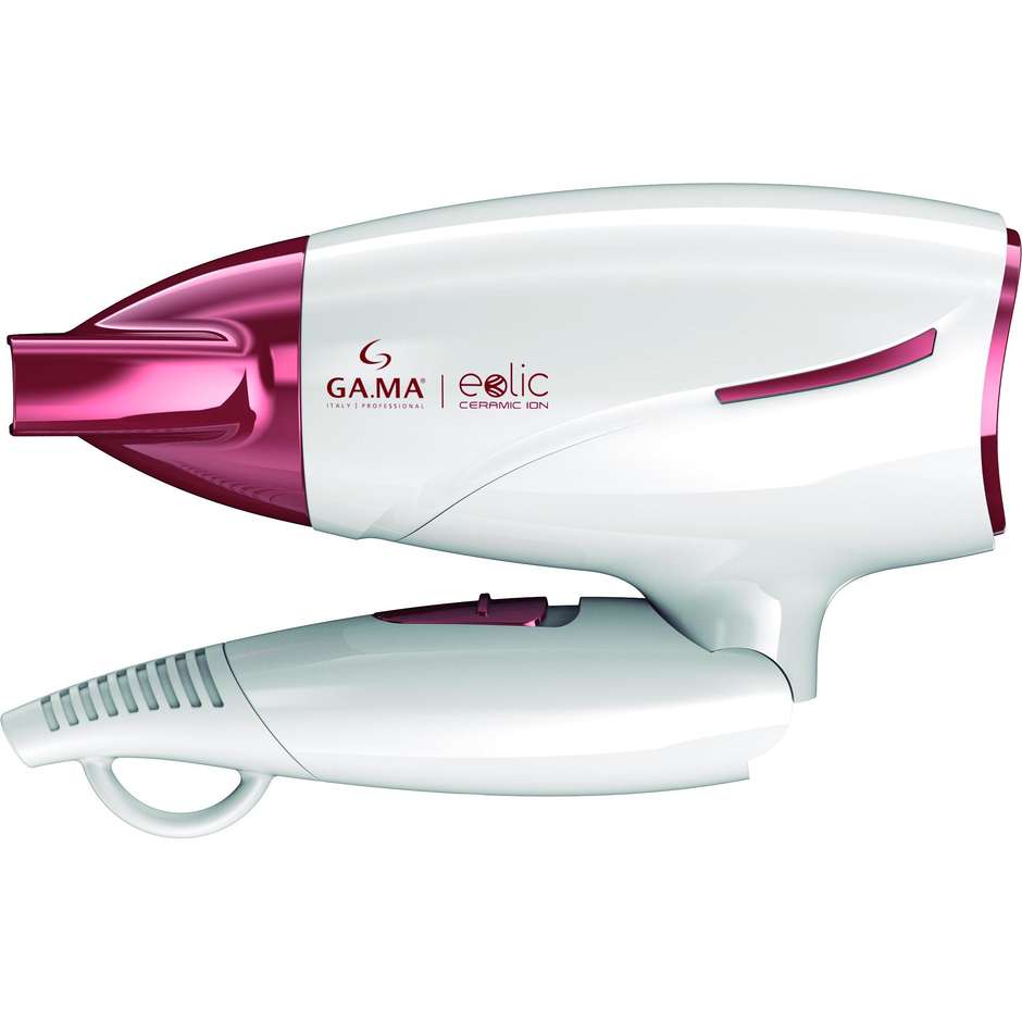 GA.MA GH0205 Phon Asciugacapelli Professionale Rapido 1600 W Nero Opaco