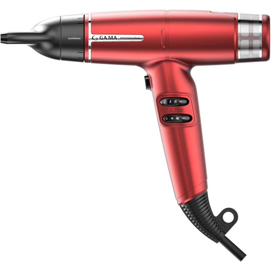 GA.MA iQ Lite PH6030.RD asciugacapelli ionico 1500 W, rosso