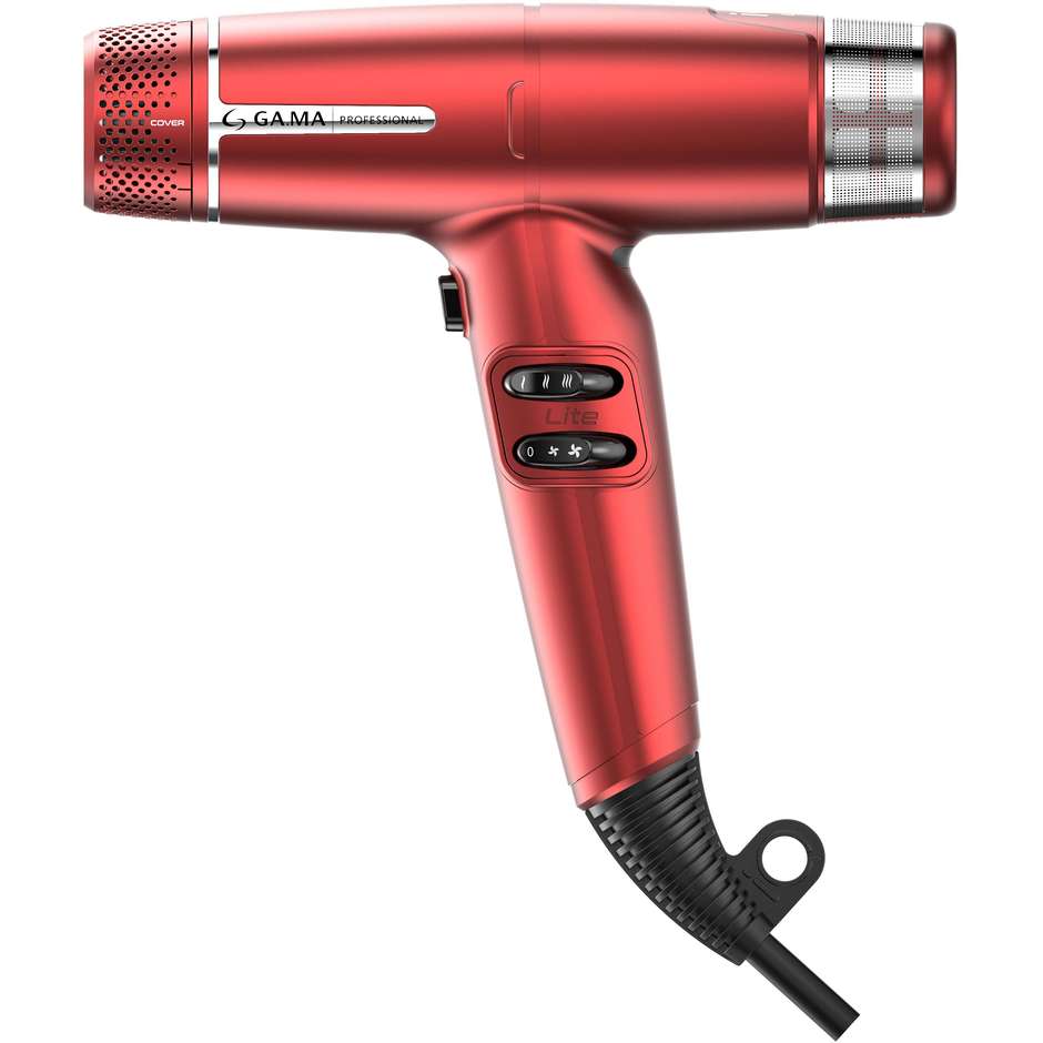 GA.MA iQ Lite PH6030RD Asciugacapelli Professionale Brushless 110.000 Giri/min 1500 W Rosso