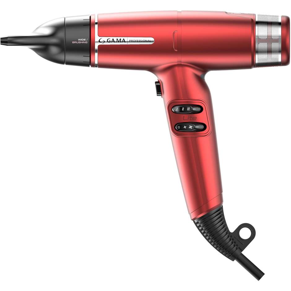 GA.MA iQ Lite PH6030RD Asciugacapelli Professionale Brushless 110.000 Giri/min 1500 W Rosso