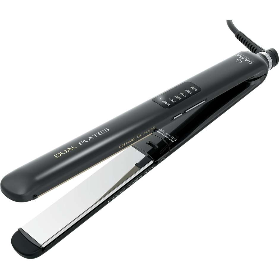 GA.MA Piastra Led Dual Plates 4D: per look ricci e lisci