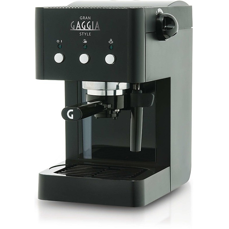 Gaggia RI8423/11 Gran Gaggia Style Macchina del caffè 950 Watt 15 bar  colore nero - Macchine Da Caffè Macchine caffè - ClickForShop