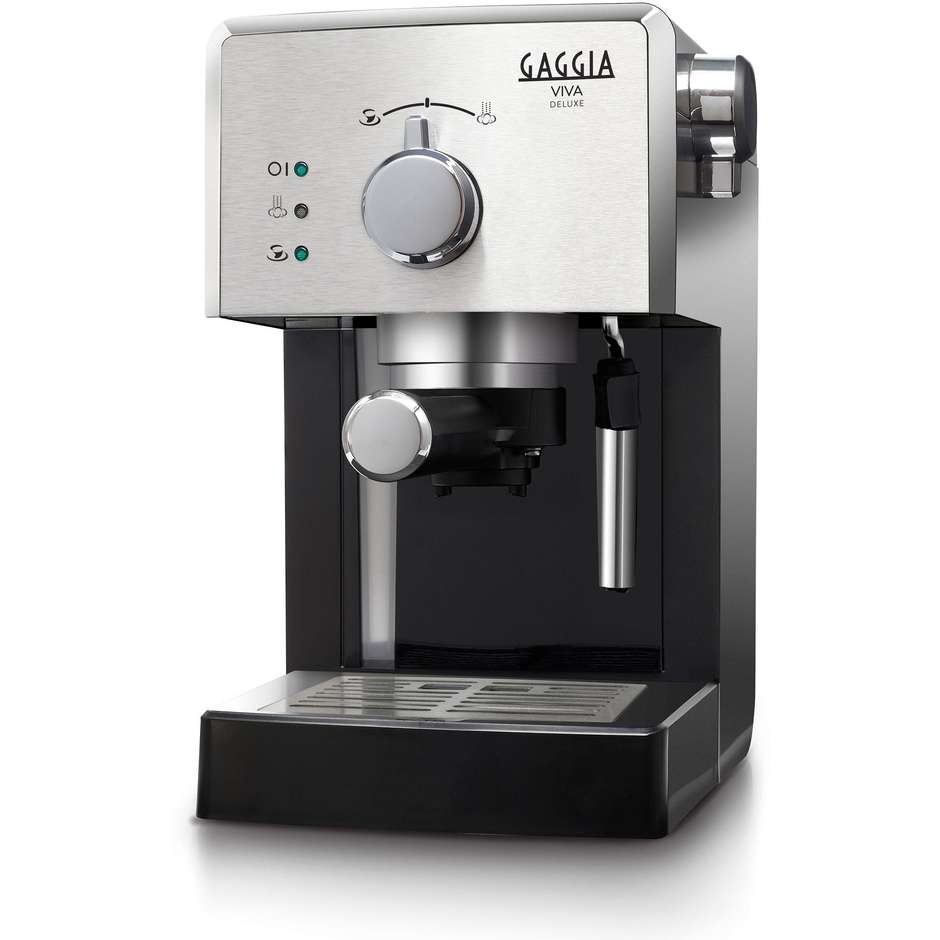 Gaggia Viva RI8435/11 Macchina del caffè espresso manuale 2 tazze 15  bar colore Argento,Nero