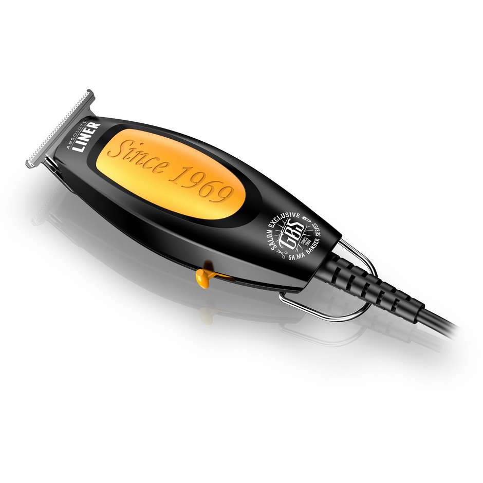 Gama Absolute Regolabarba Liner Colore Nero, Arancione