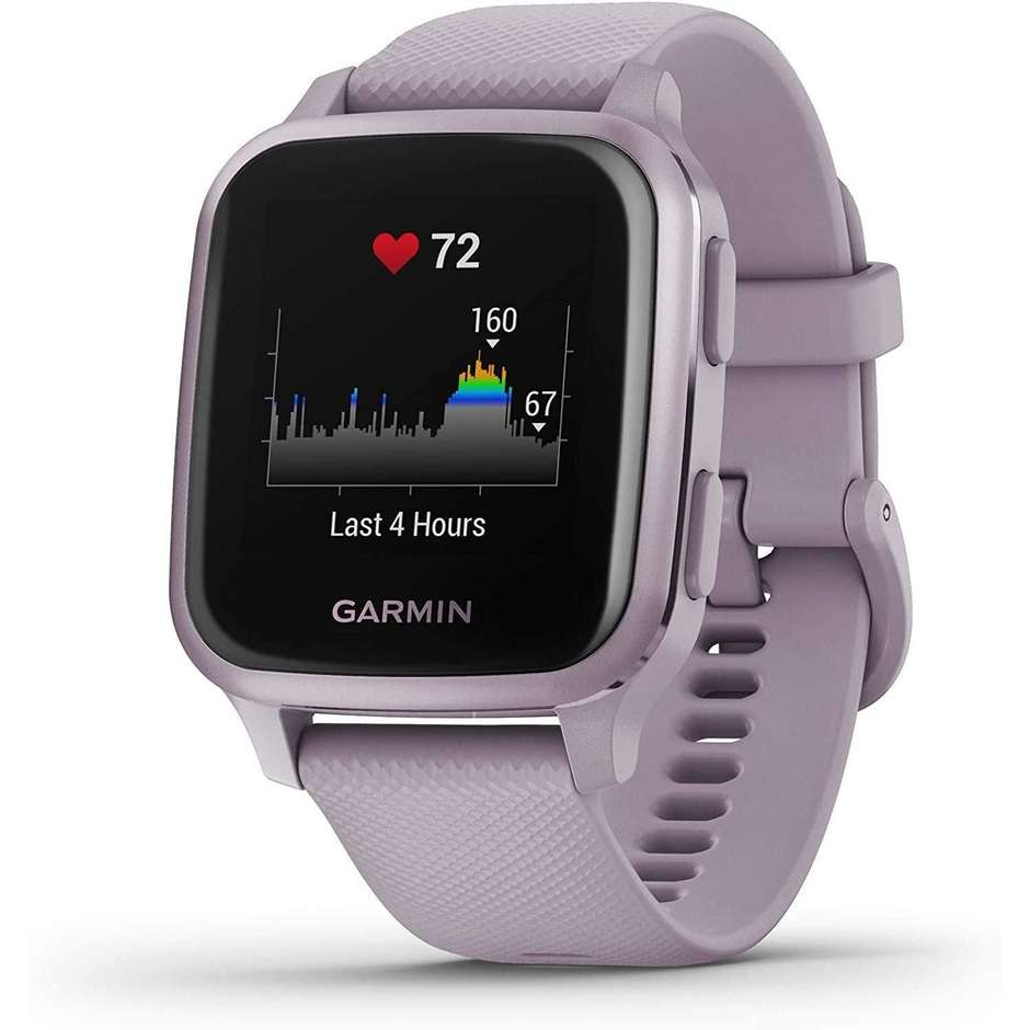 Garmin 010-02427- Venu Sq Smartwatch 1,3" LCD GPS Cardio Bluetooth colore porpora