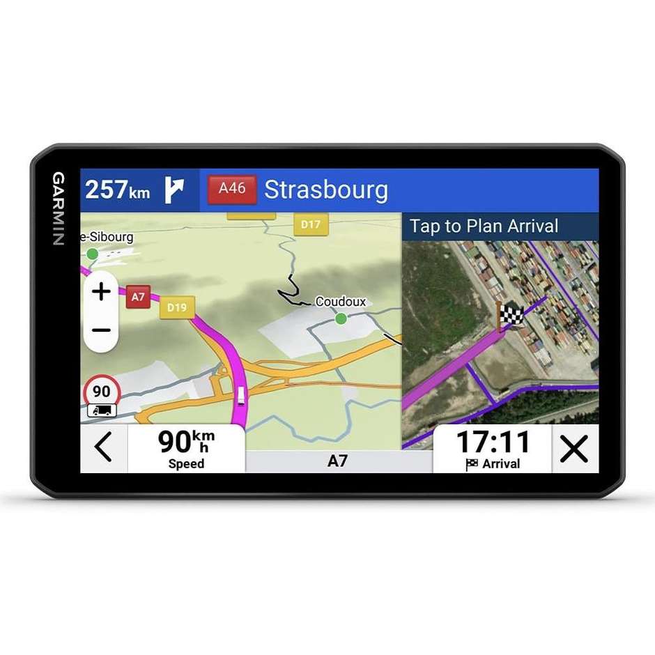 Garmin dezl LGV720 Navigatore Fisso 6.95" TFT Touch screen Bluetooth Wi-Fi Colore Nero