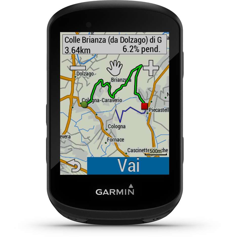 Garmin Edge Ciclocomputer 2.6" GPS Wireless Colore Nero