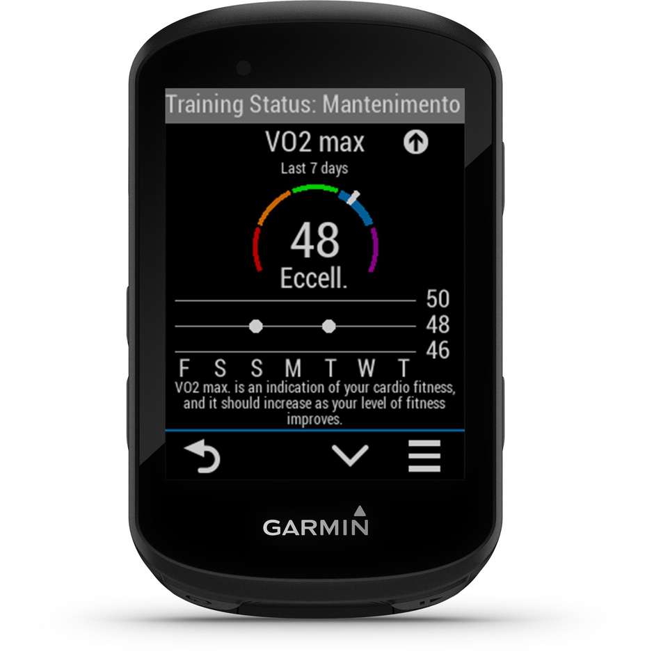 Garmin Edge Ciclocomputer 2.6" GPS Wireless Colore Nero