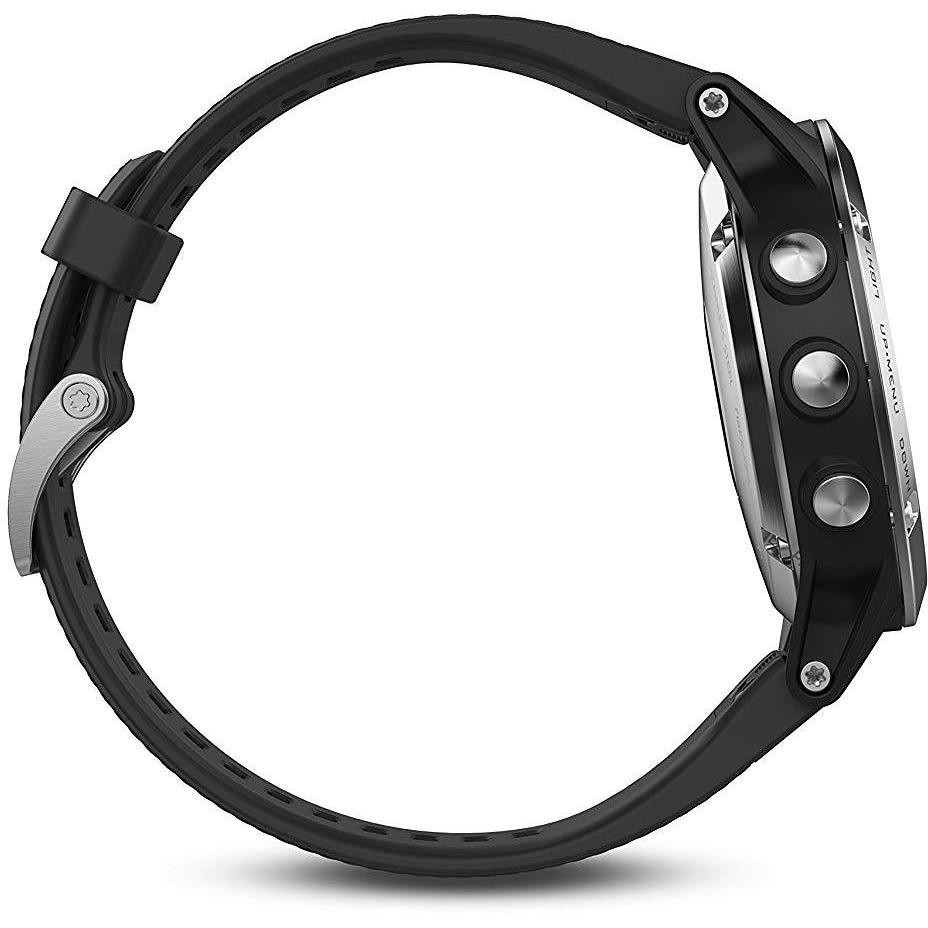 Garmin Fenix 5 Smartwatch 47 mm GPS Bluetooth colore nero e argento