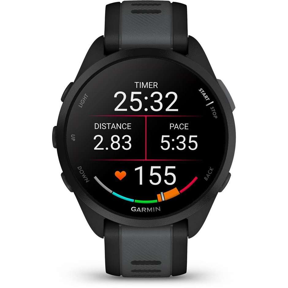 Garmin Forerunner 165 Music Nero/Grigio ardesia