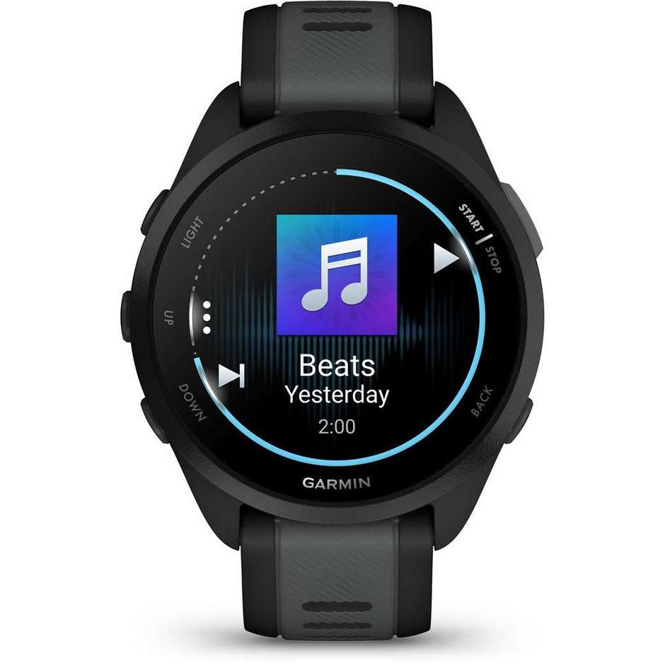 Garmin Forerunner 165 Music Nero/Grigio ardesia