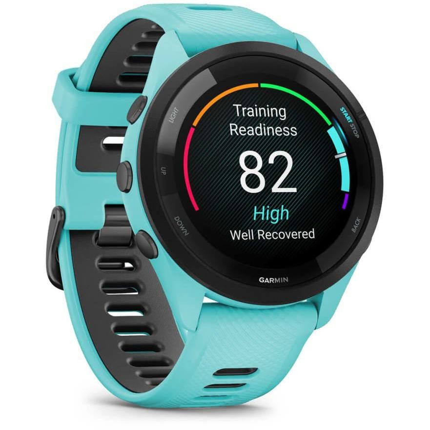 Garmin Forerunner 265 Aqua/Black, orologio GPS AMOLED da 46 mm