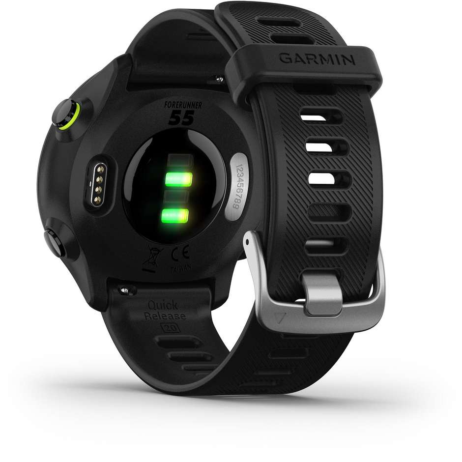 Garmin Forerunner 55 42mm Smartwatch Corsa GPS Bluetooth Colore Nero (010-02562-10)