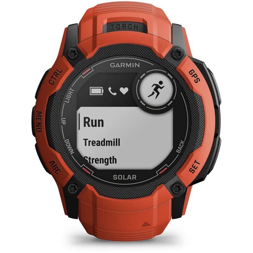 Garmin Instinct 2X Solar GPS 50mm Flame Red