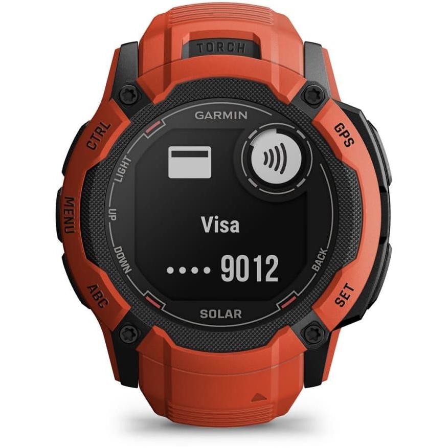 Garmin Instinct 2X Solar GPS 50mm Flame Red