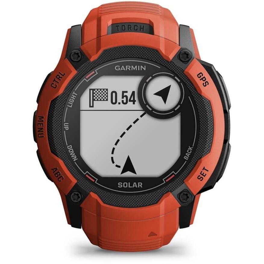 Garmin Instinct 2X Solar GPS 50mm Flame Red