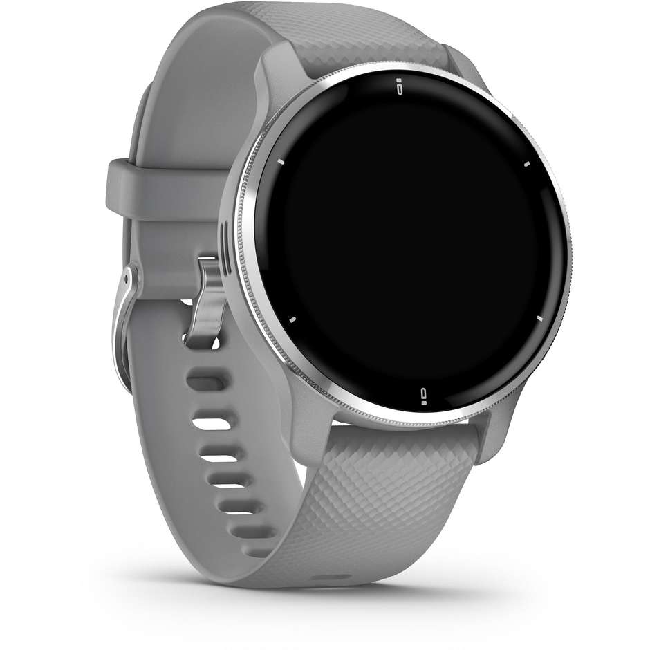 Garmin Venu 2 Plus Smartwatch 1.3" AMOLED 43 mm GPS Wi-Fi colore grigio e argento