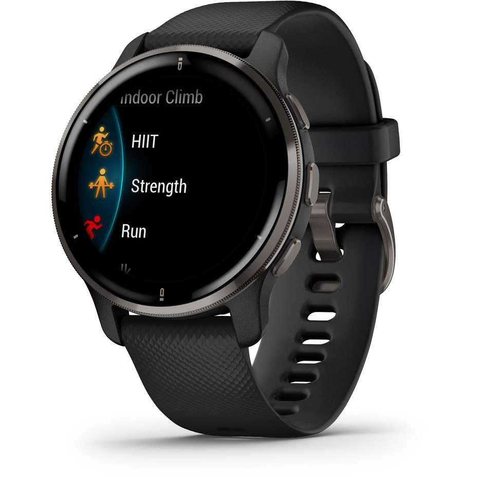 Garmin Venu 2 Plus Smartwatch 1.3" AMOLED 43 mm GPS Wi-Fi colore nero