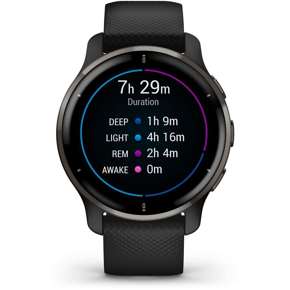 Garmin Venu 2 Plus Smartwatch 1.3" AMOLED 43 mm GPS Wi-Fi colore nero