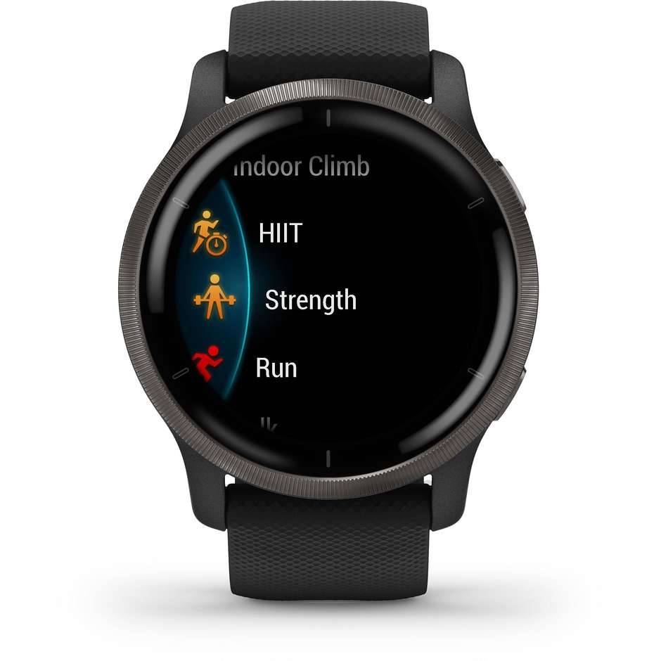 Garmin Venu 2 Smartwatch 45 mm display Amoled 1,3" Wifi Bluetooth GPS colore Nero