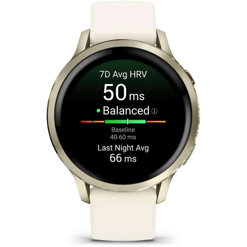 Garmin Venu 4 41 mm GPS Smartwatch AMOLED Lunar Gold/Bone