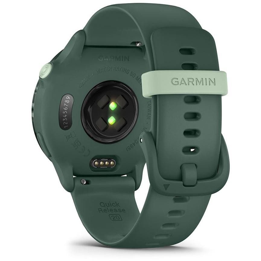 Garmin vívoactive 6 Jasper Green, smartwatch GPS AMOLED con cinturino in silicone