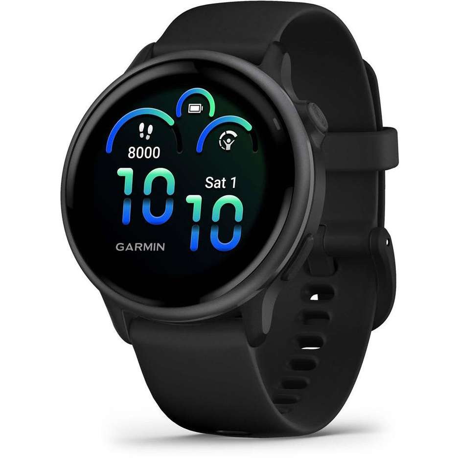 Garmin vívoactive 6 Slate/Black, smartwatch GPS AMOLED da 1,2 pollici