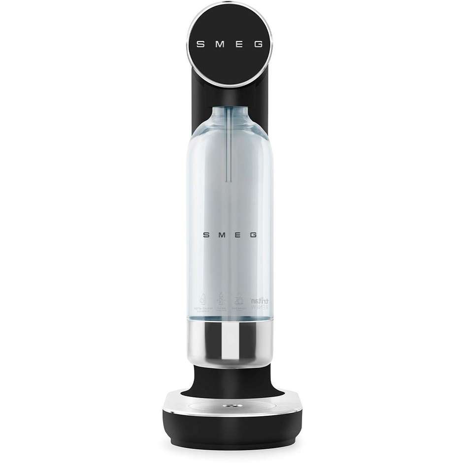 gasatore acqua frizzante nero opaco