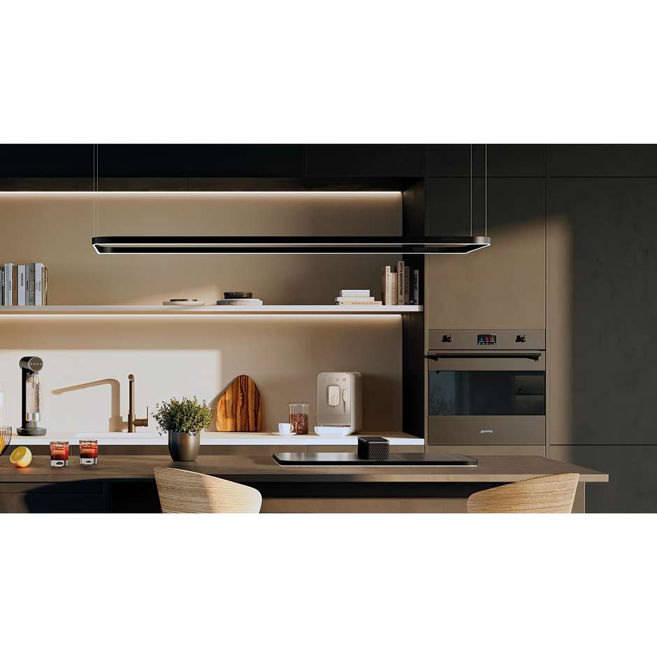 gasatore acqua frizzante nero opaco