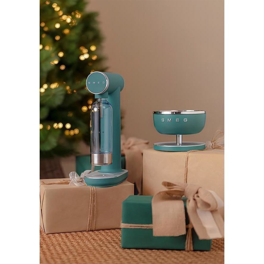 gasatore acqua frizzante verde smeraldo opaco