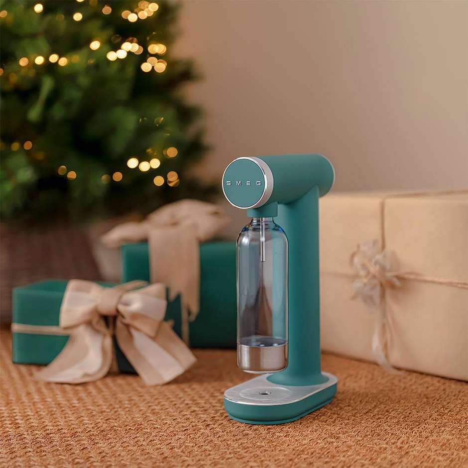 gasatore acqua frizzante verde smeraldo opaco