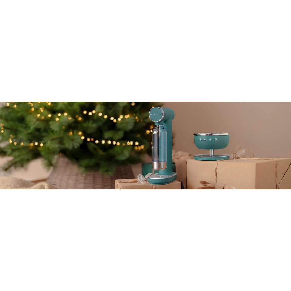 gasatore acqua frizzante verde smeraldo opaco