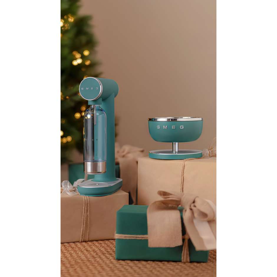 gasatore acqua frizzante verde smeraldo opaco