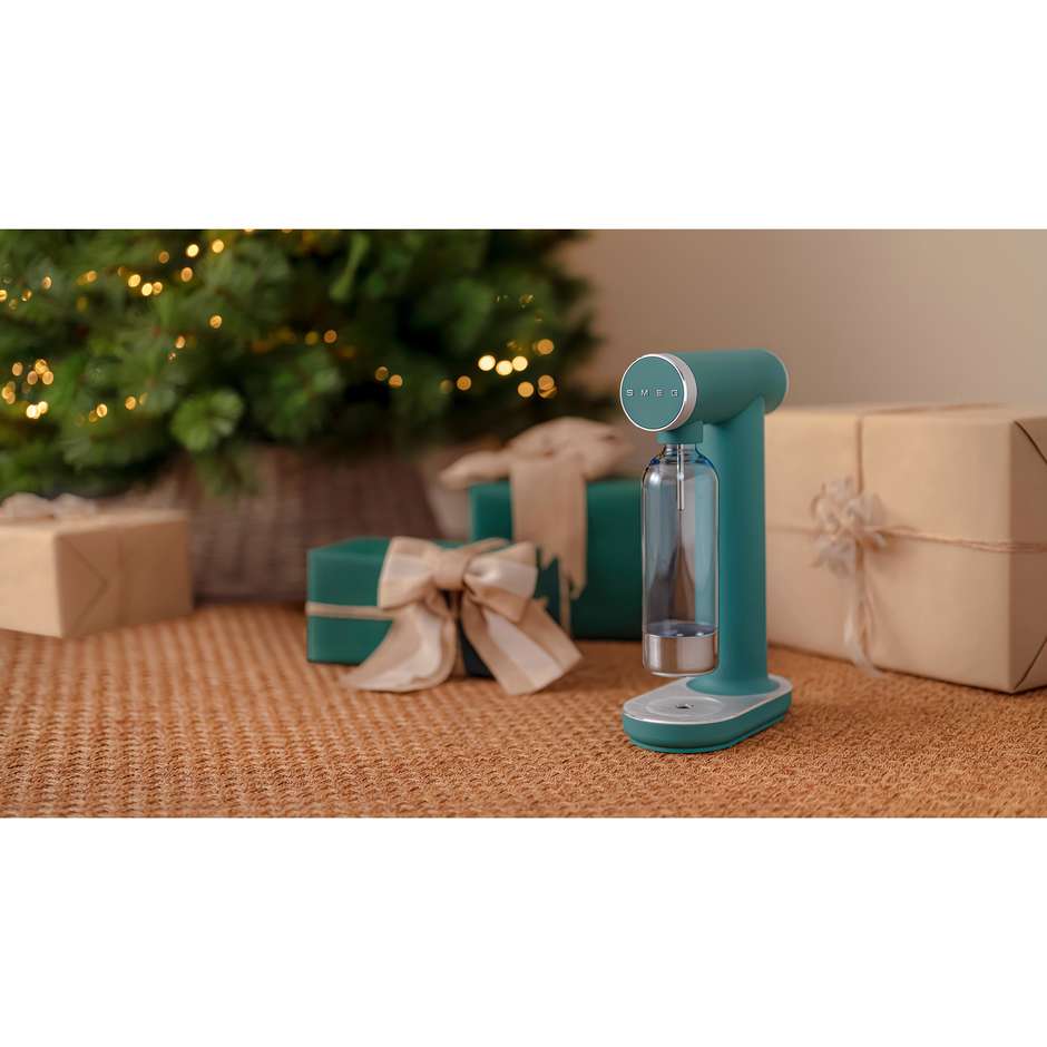 gasatore acqua frizzante verde smeraldo opaco
