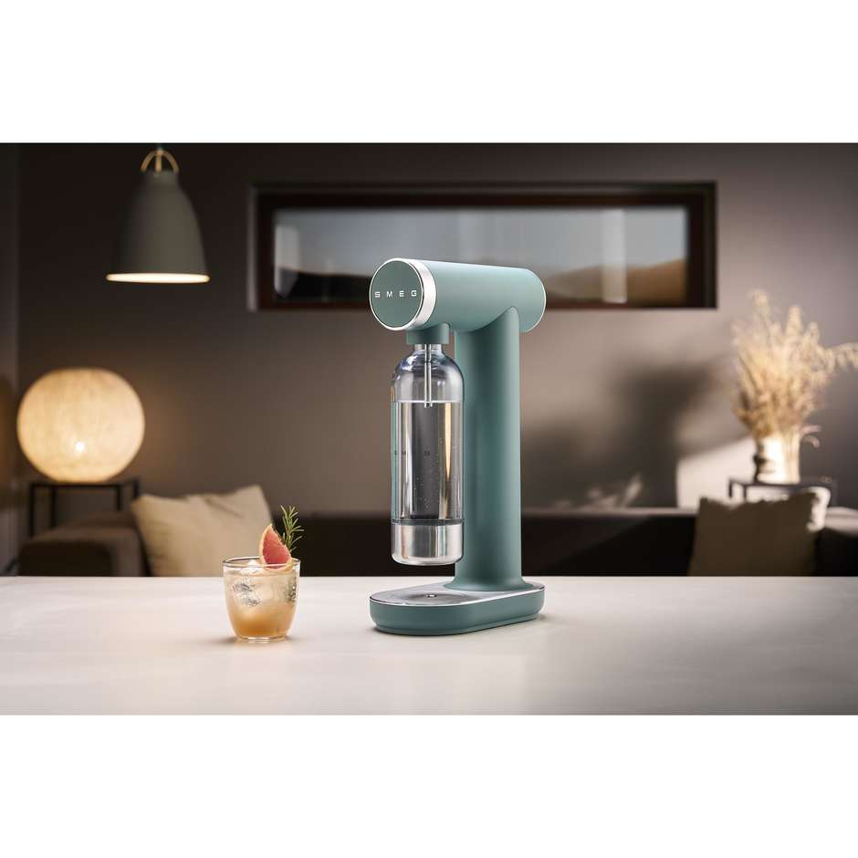 gasatore acqua frizzante verde smeraldo opaco