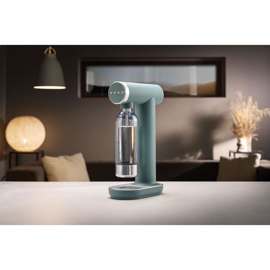 gasatore acqua frizzante verde smeraldo opaco