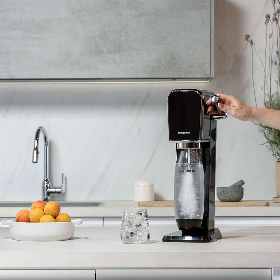 Gasatore Soda stream art black Colore Nero