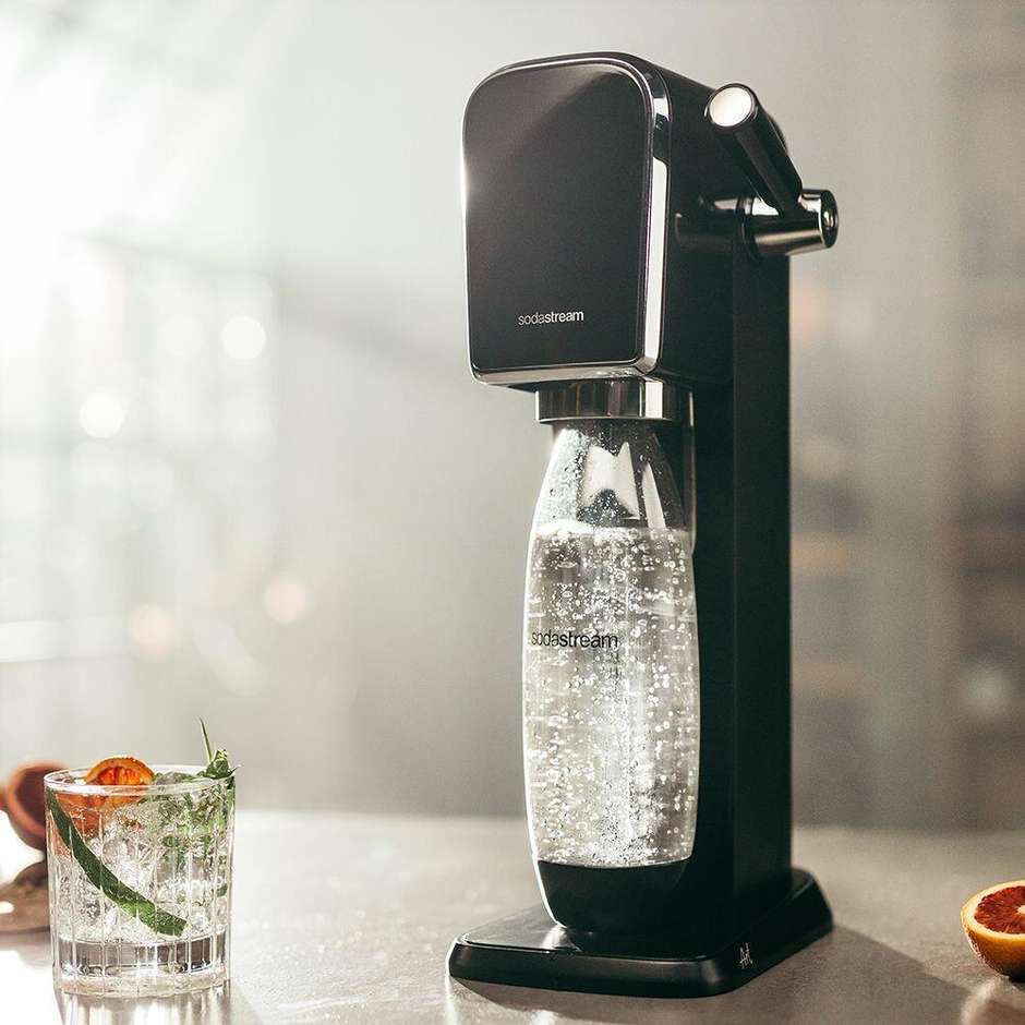 Gasatore Soda stream art black Colore Nero